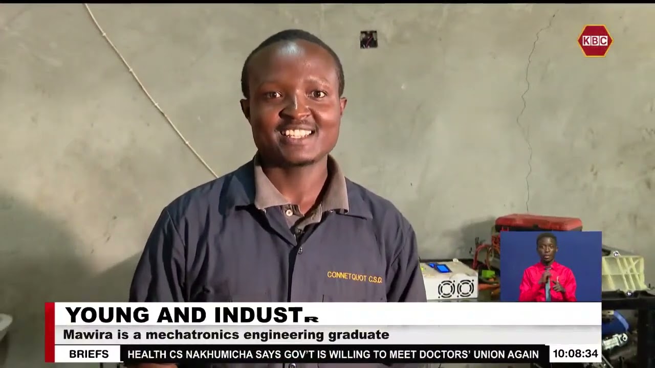 Young & Industrious: Kelvin is a mechatronics engineering graduate who fixes hybrid batteries