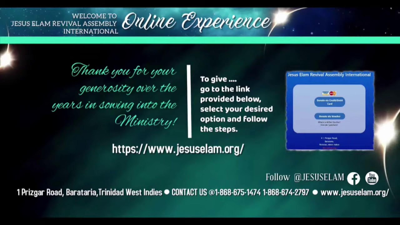 Jesus Elam - Prayer and Fasting 2026