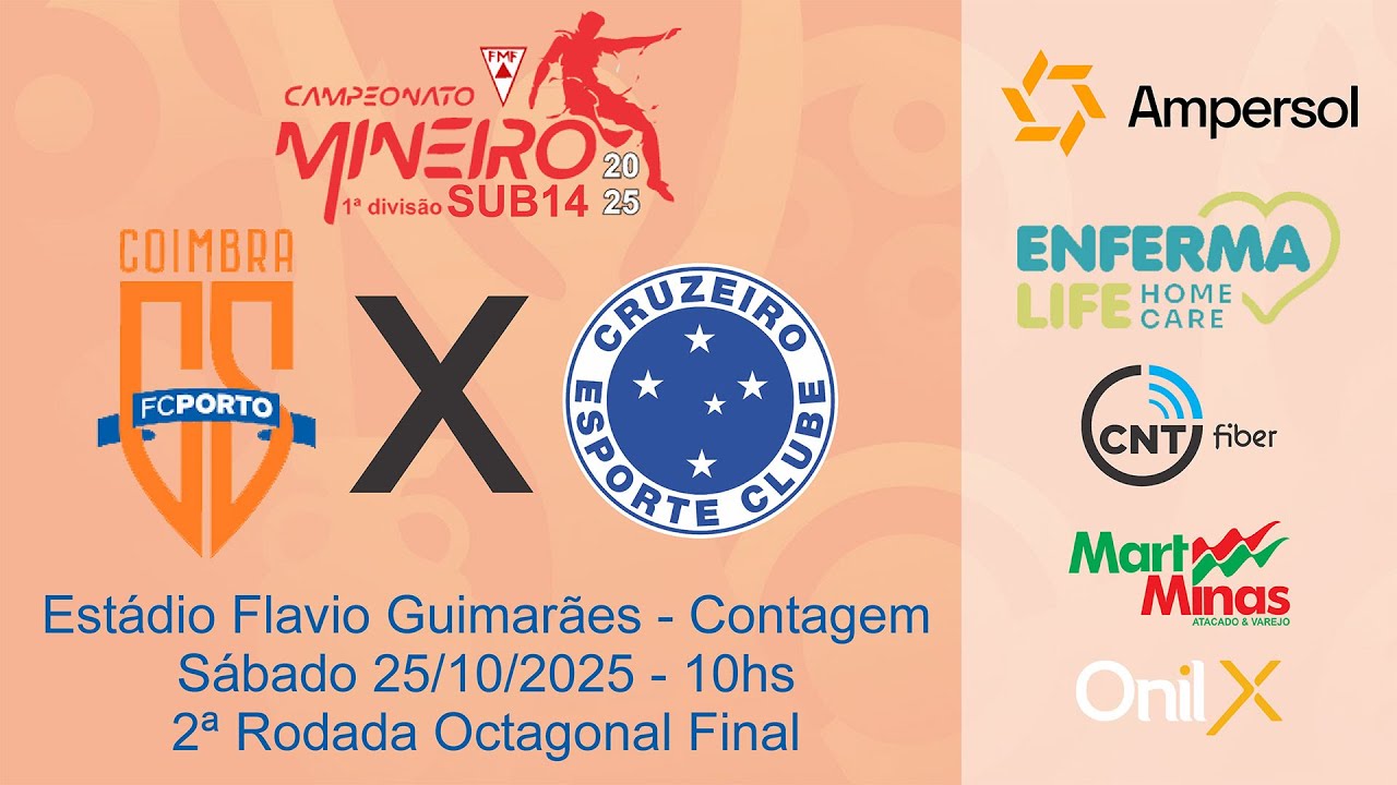 Coimbra FC Porto x Cruzeiro - Sub14