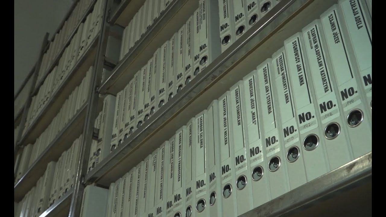 Lublin - thousands of files about Jewish inhabitats of the town murdered by Germans in WW2