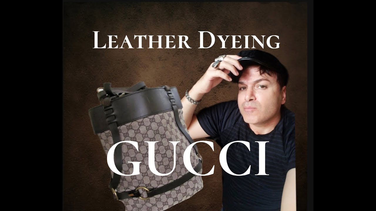 GUCCI Restoration Vintage Handbag Leather Dyeing & Conditioning