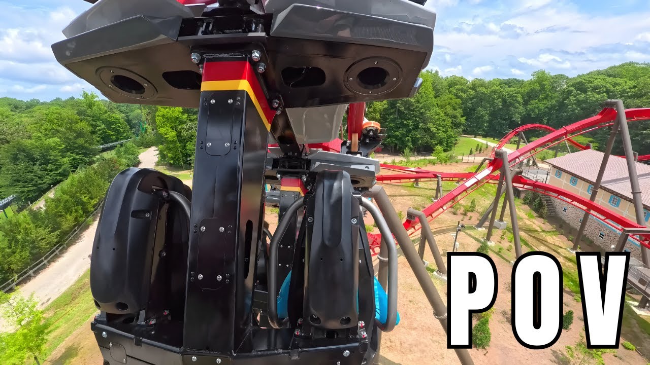 Big Bad Wolf: The Wolf Revenge POV 4K | BUSCH GARDENS WILLIAMSBURG 🇺🇸