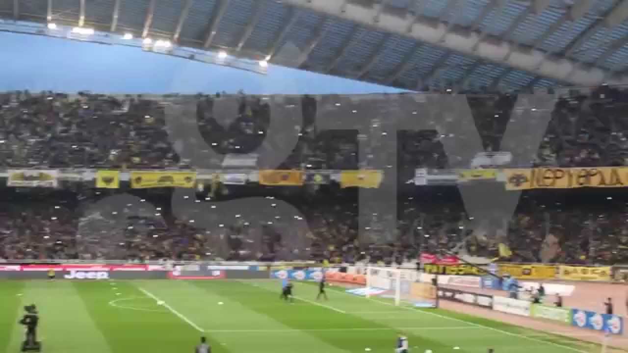 Amazing 70,000 AEK Athens Fans (2015) (AEK-OLYMPIAKOS)(HD)