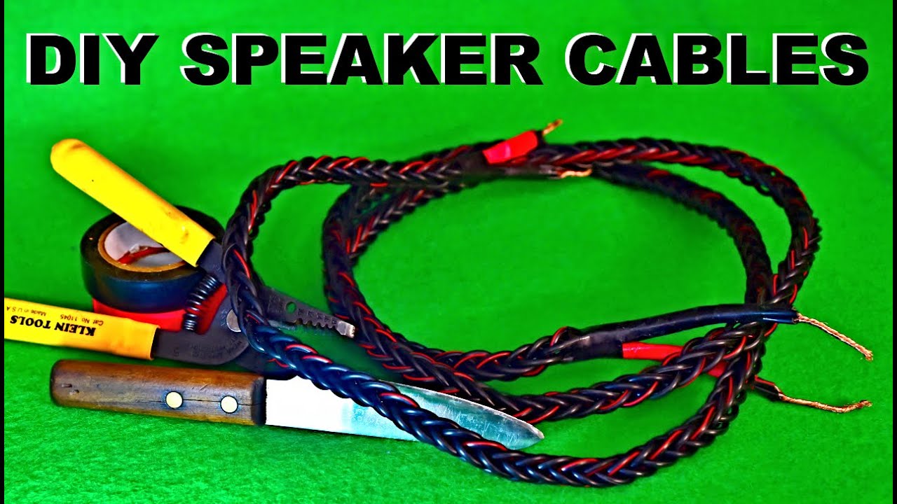 Кабели для громкоговорителей своими руками - КАК СДЕЛАТЬ КАБЕЛИ 