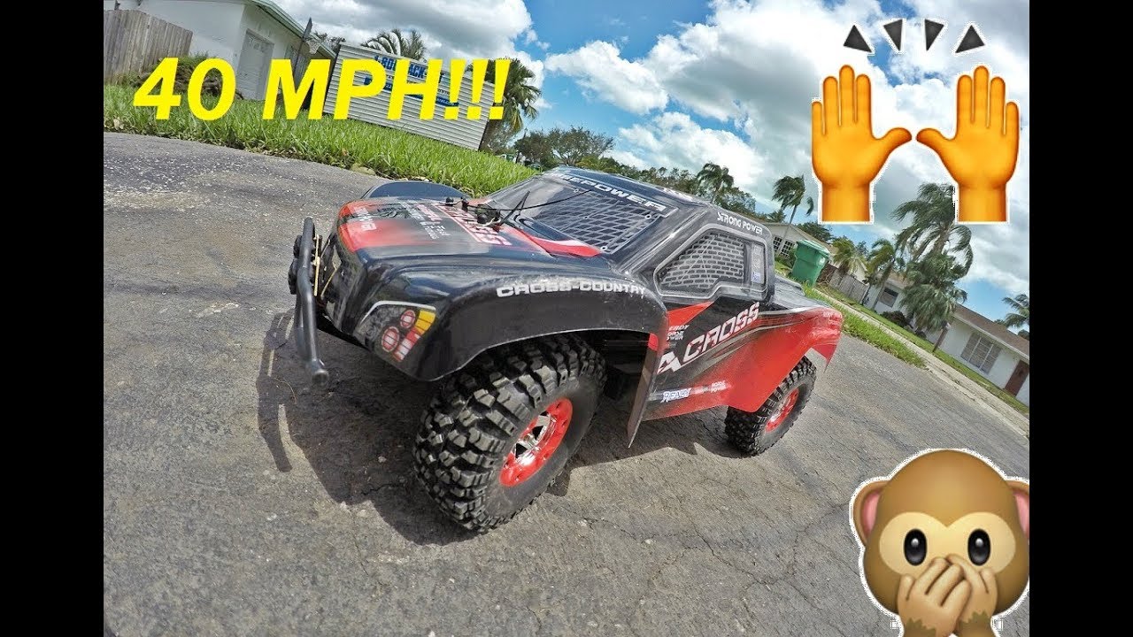 FASTER Than a TRAXXAS SLASH!! WLTOYS Cross Country 12423 Review!