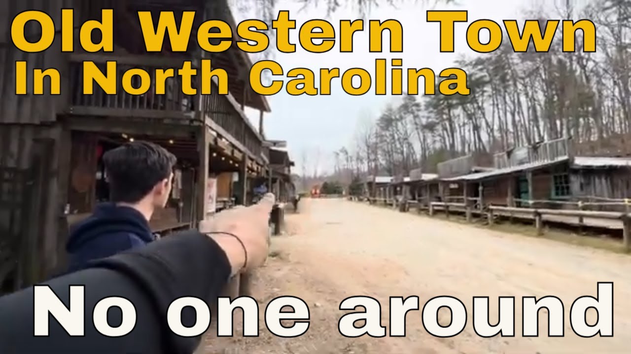 The REAL Old West Town of Love Valley NC - No Cars Allowed #lovevalley