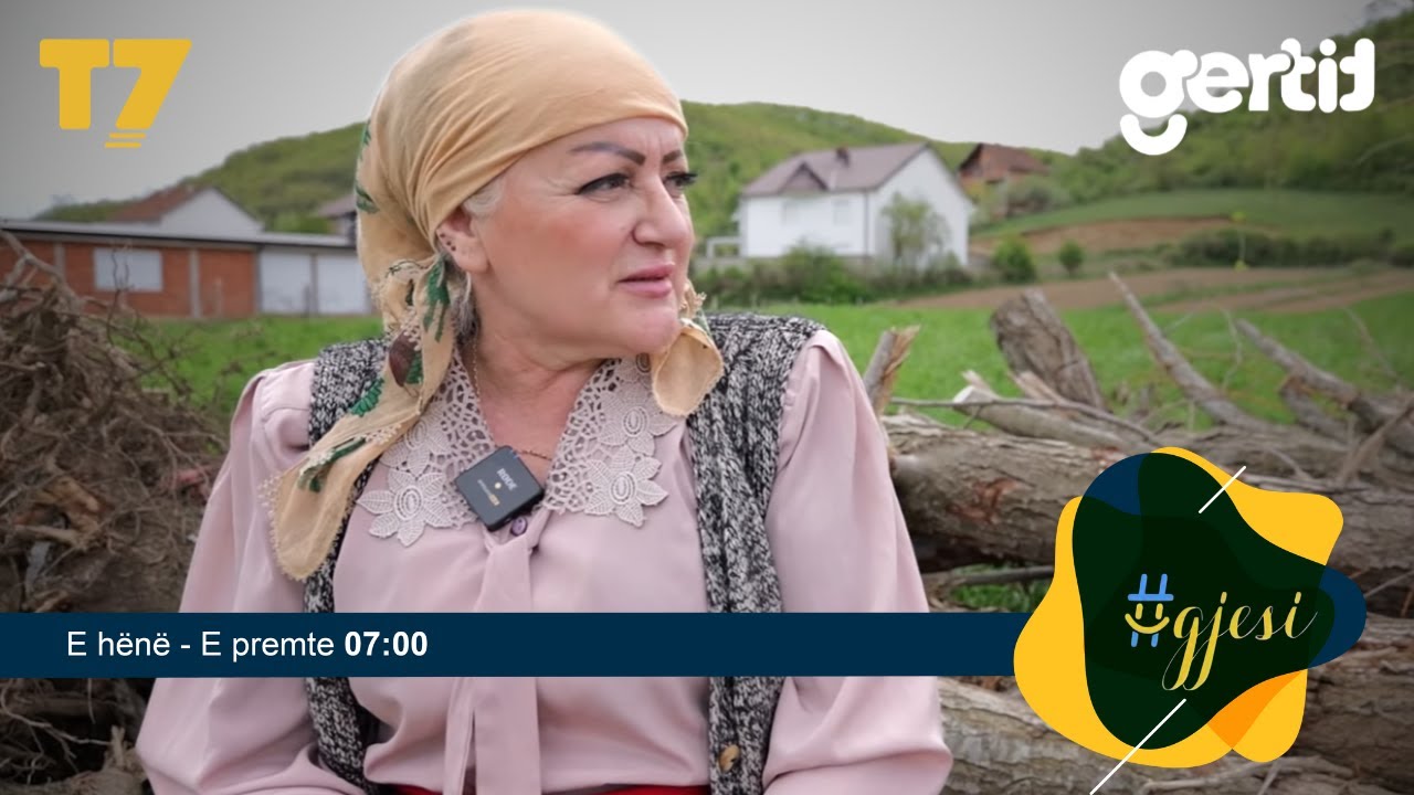 Aktorja me skeçet virale në Tiktok ku promovon jetën e dikurshme në fshat | #gjesi | T7