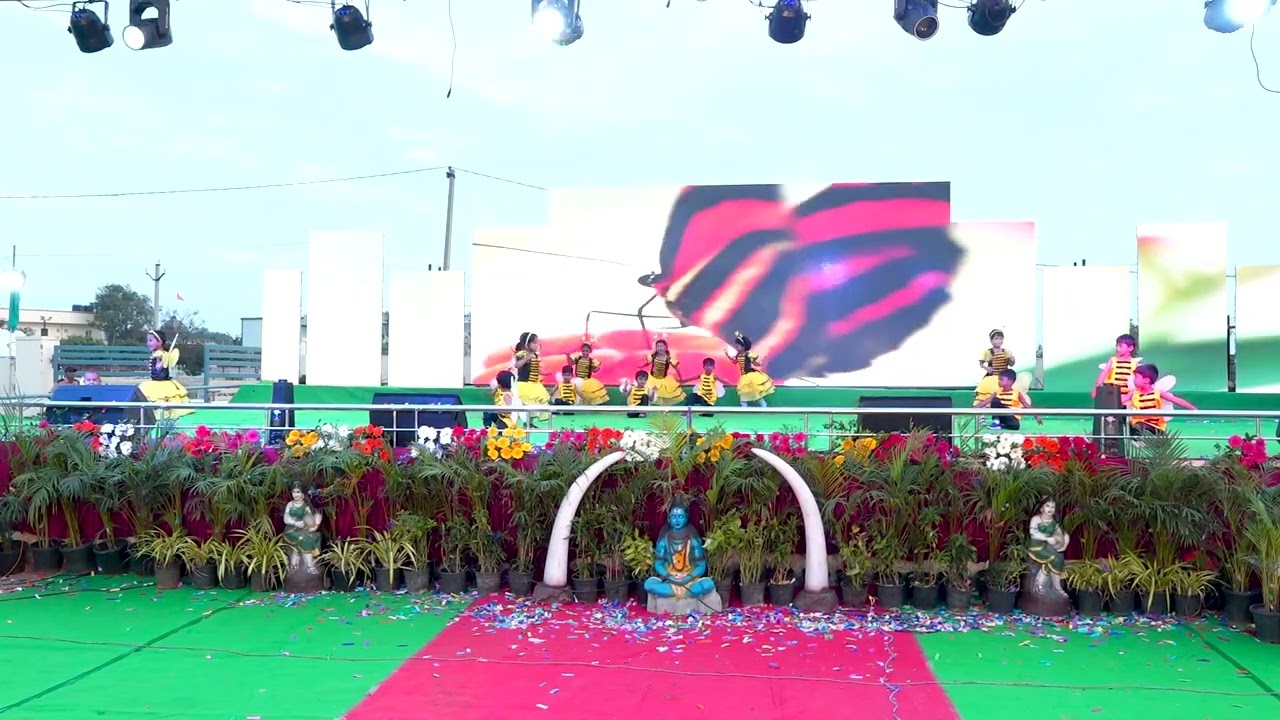 BUTTERFLY DANCE BY  NURSERY STUDENTS