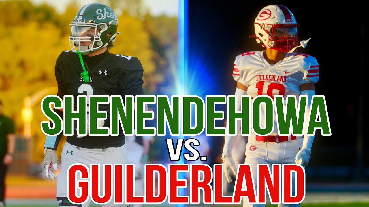 Shenendehowa vs. Guilderland High School Football 2025