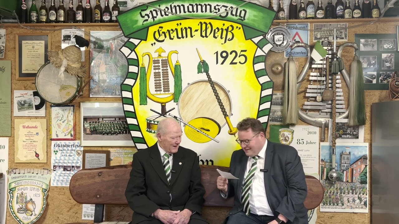 #KlangvolleAnekdoten die Geschichte hinter den Noten Ehrenmitglied Peter Dickmeis