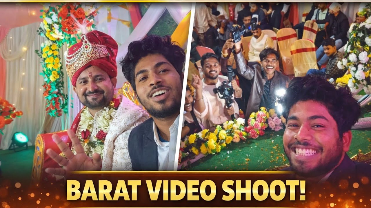 Aakhirkaar Baarat nikal hi gayi! 🕺📸 | My Wedding Photography Vlog