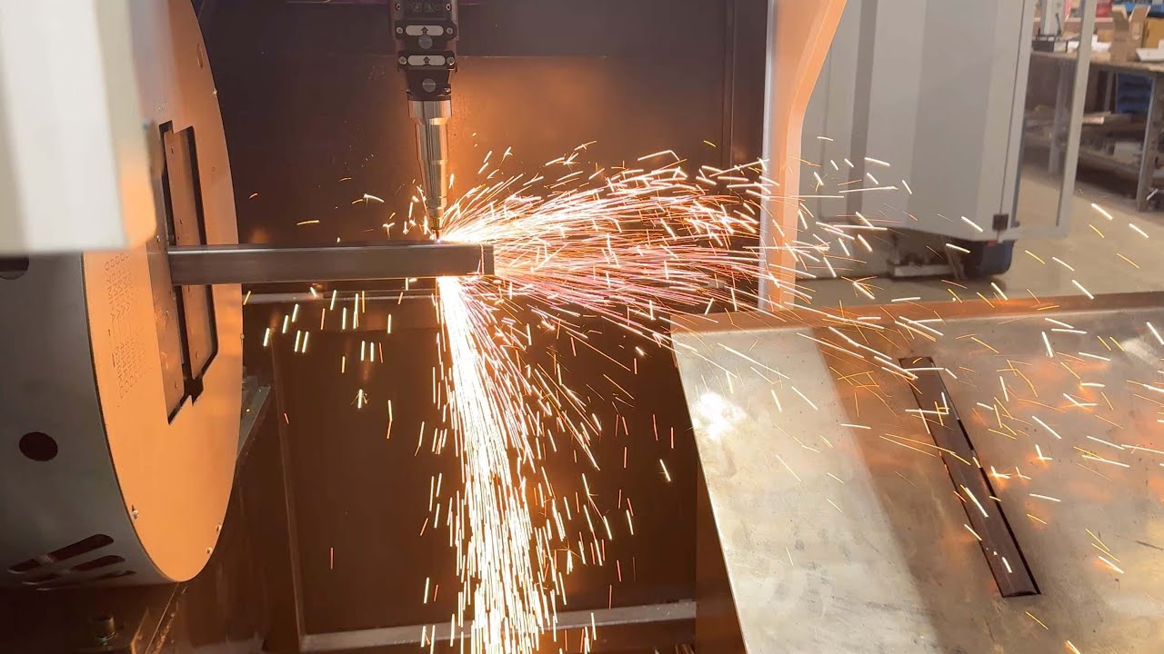One Operator Replaced an Entire Cutting Crew — This Job Is Impossible Without a Tube Laser.