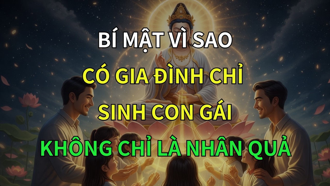 Sự Thật Đằng Sau Gia Đ&igrave;nh To&agrave;n Con G&aacute;i &ndash; Kh&ocirc;ng Chỉ L&agrave; Nh&acirc;n Quả Như Bạn Nghĩ | Tr&iacute; Tuệ Phật Gi&aacute;o