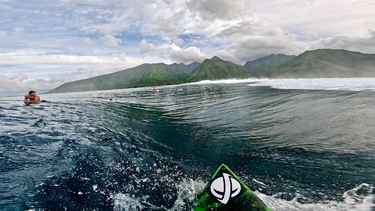 Raw POV Paddling XL Teahupo'o (Smoked + Wave of My Life)