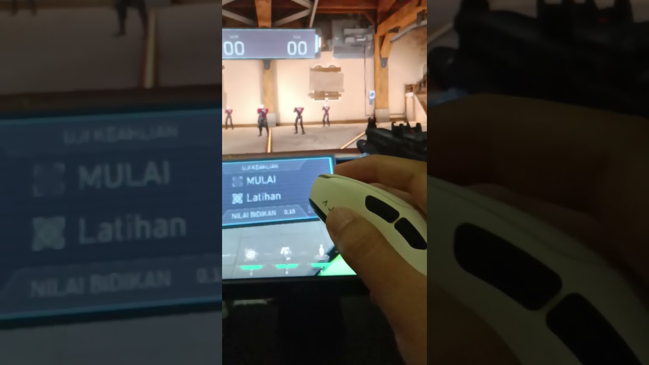 Mouse Ajazz AJ179 APEX Click Delay Test on Valorant with slow mo 960fps camera no edit,is that good?