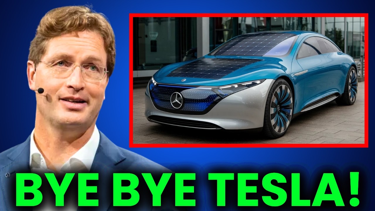 Mercedes New Solar Paint Technology  Will Shock the ENTIRE EV Industry!