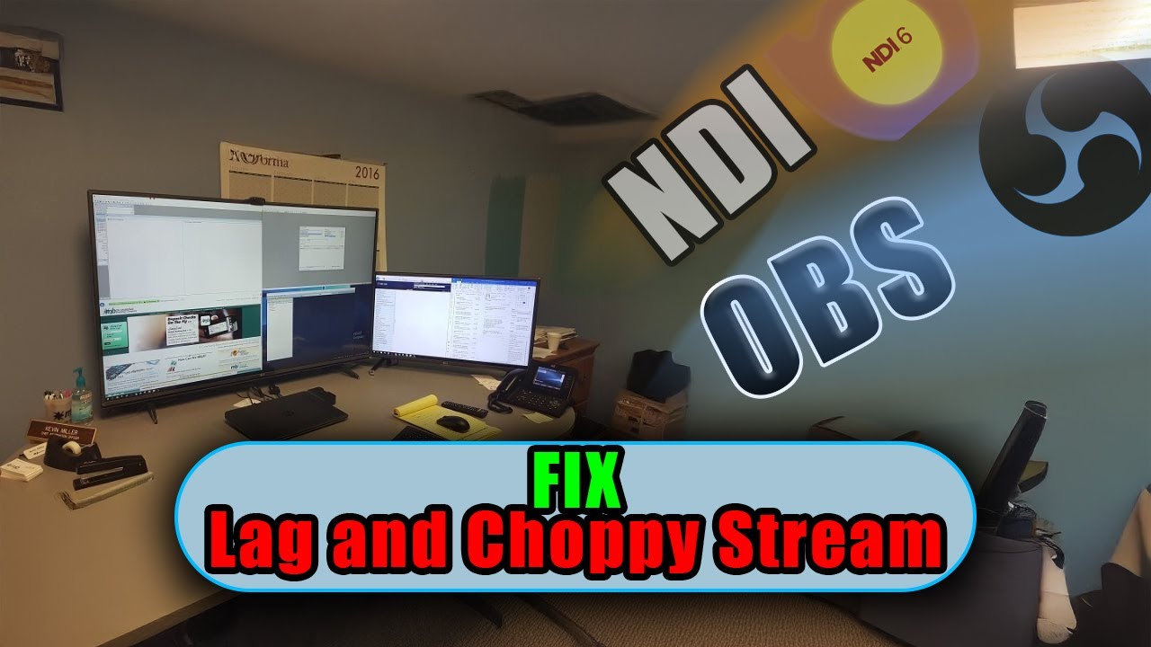 Game Streaming Lag OBS + NDI Fix After August 2025 Windows Patch