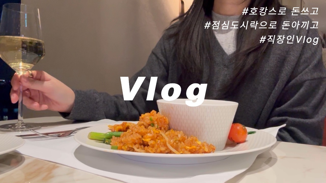 (Vlog) 주말에 호캉스🏨 평일엔 도시락🍱… 돈 쓰고 회수하는 직장인💸
