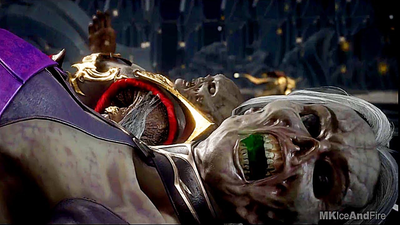 MORTAL KOMBAT 11 AFTERMATH Shang Tsung Kills Shao Kahn & Sindel Scene MK11