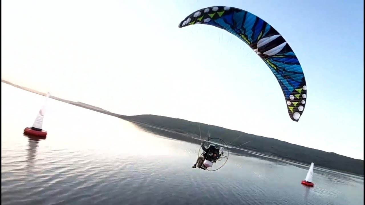 Paramotor Slalom World Cup November Event in Bornos, Spain