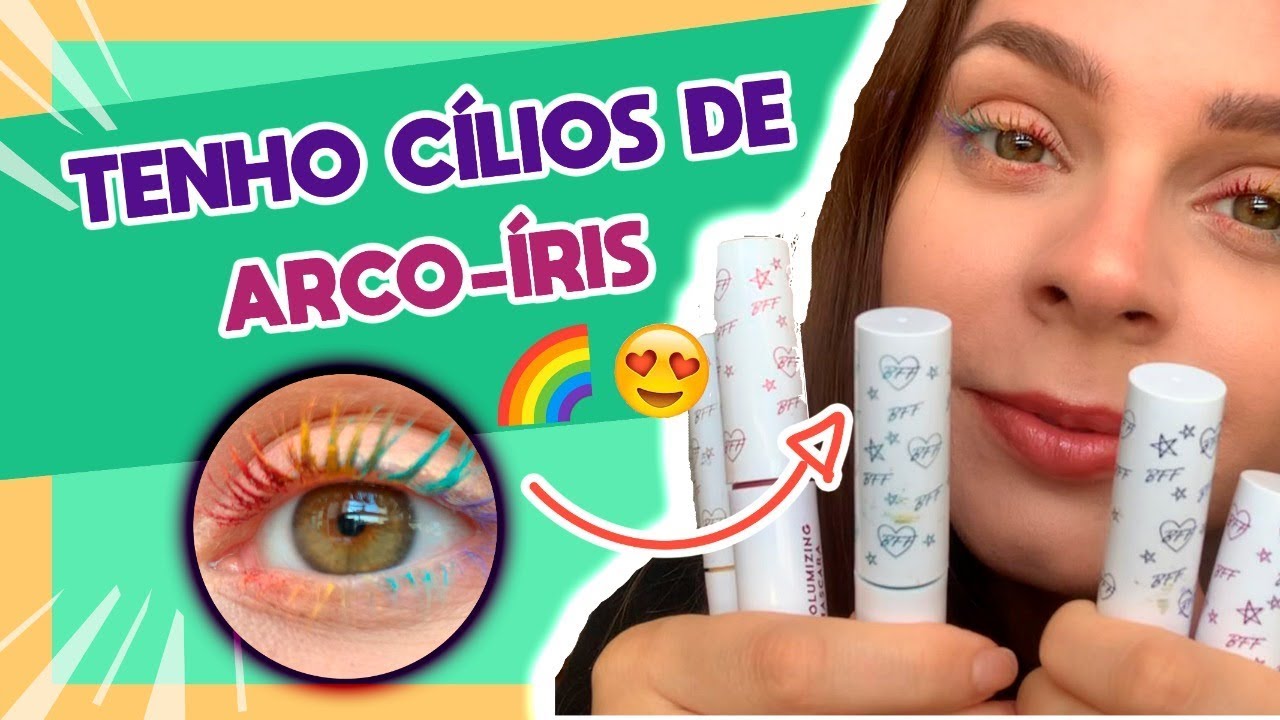 MÁSCARAS DE CÍLIOS COLORIDAS COLOURPOP