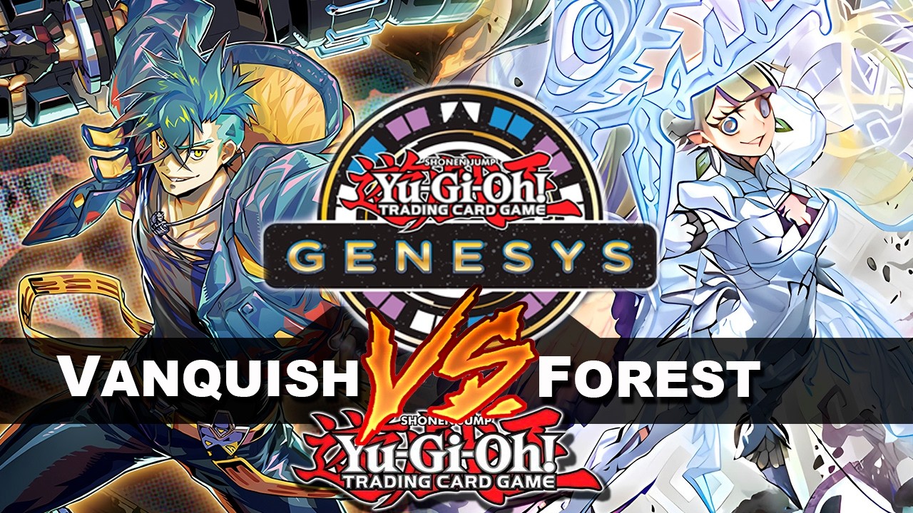 YuGiOh! Genesys - Vanquish Regenesis Vs White Forest | Quebre minha mesa