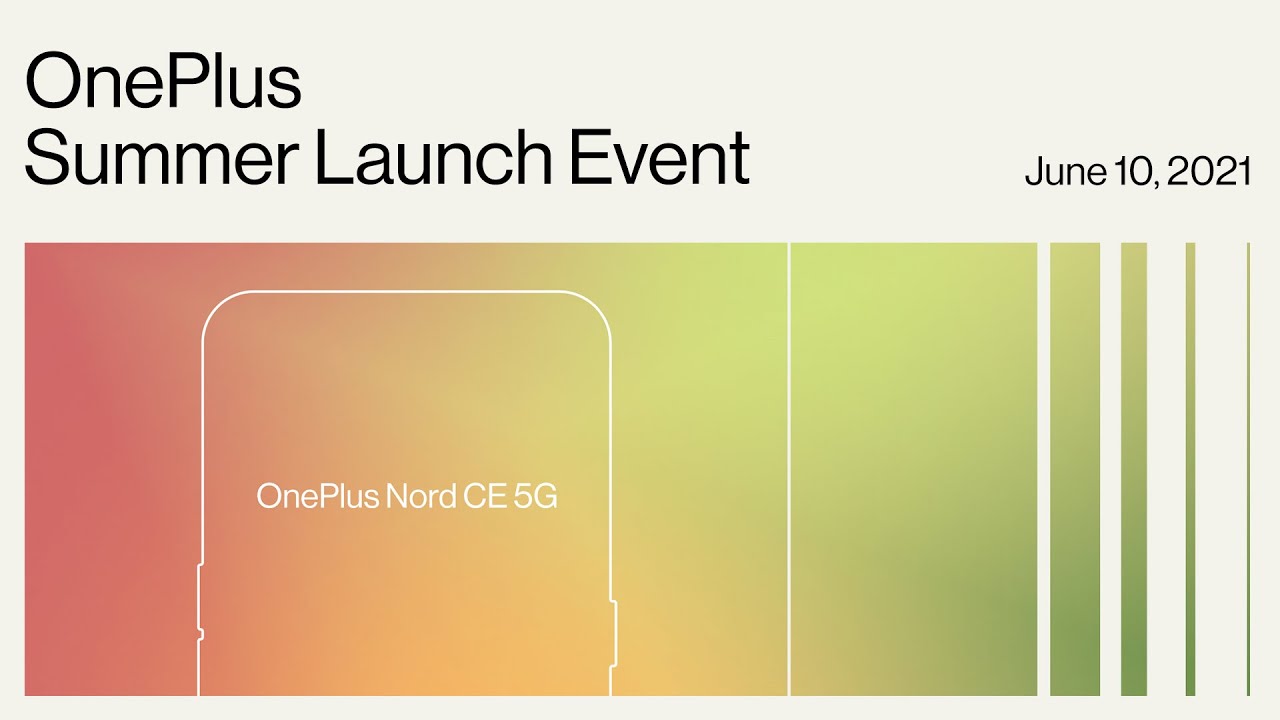 Летняя презентация OnePlus Nord CE 5G