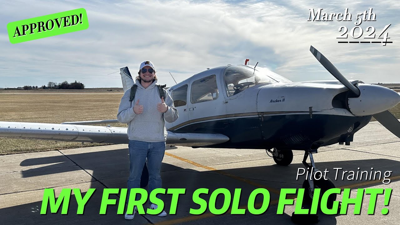 This Changed My Life! | My First SOLO Flight!