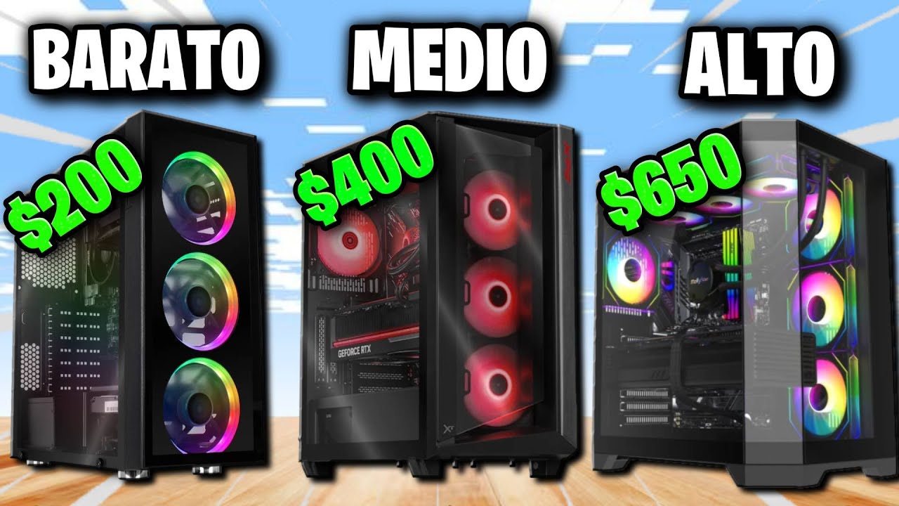 Arm&eacute; la MEJOR PC GAMER Para Cada Presupuesto! (2026)