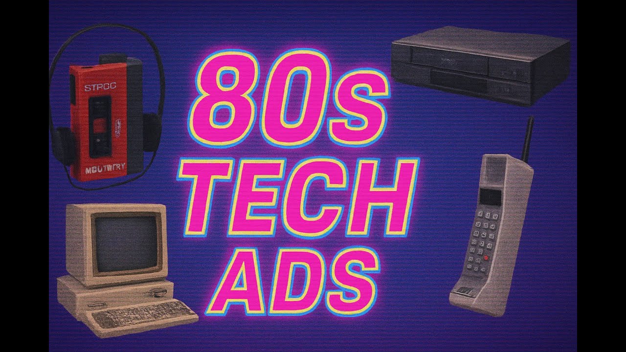 1980s Tech Commercials Compilation [HD Upscale 720p]