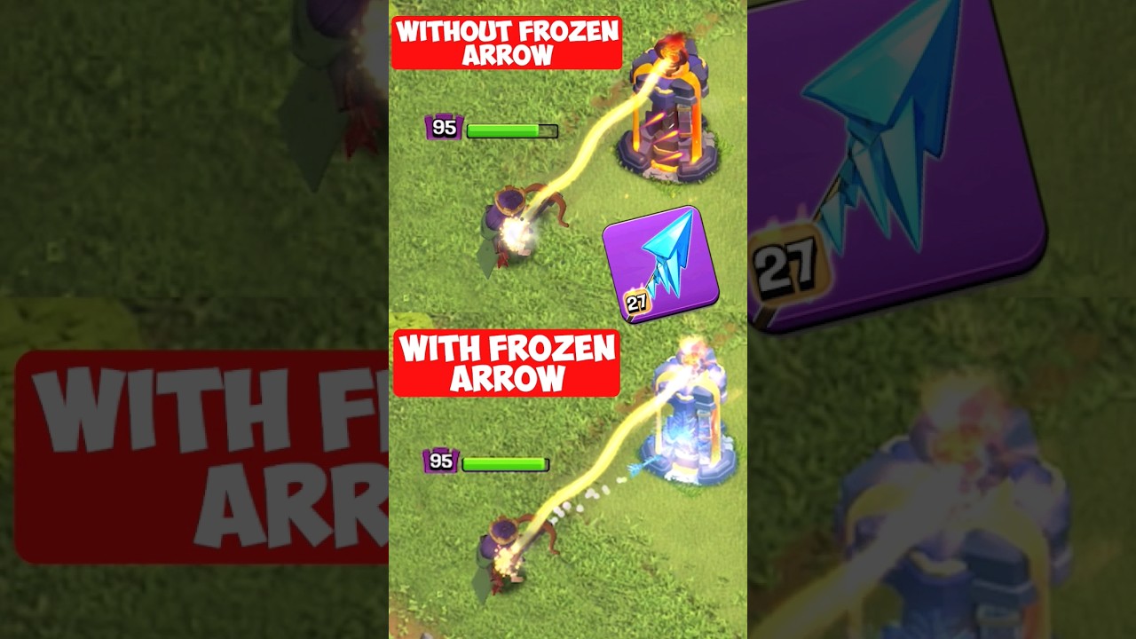Frozen Arrow is 🔥🔥 #clashofclans #coc