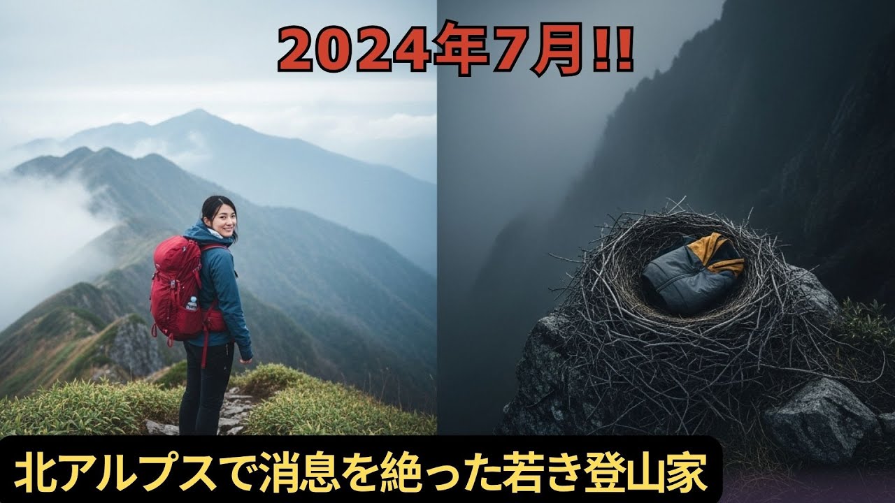 北アルプスに消えた写真家：イヌワシが暴いた未解決殺人事件の真実【佐藤彩佳さん事件】