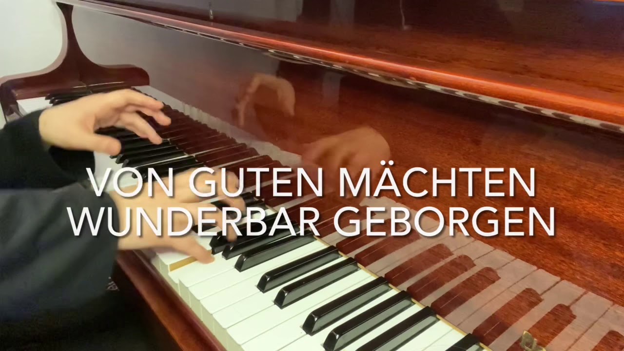 „Von guten Mächten wunderbar geborgen“ Piano accompaniment
