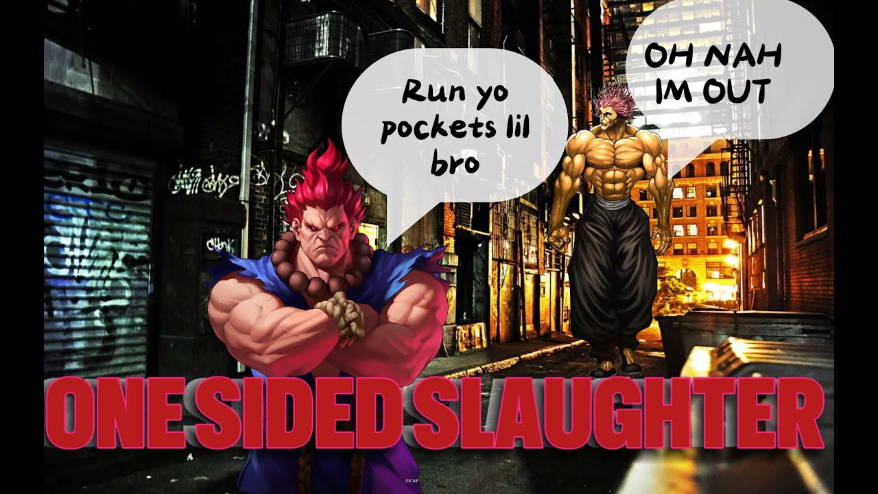 Why Akuma VS Yujiro is a SLAUGHTER