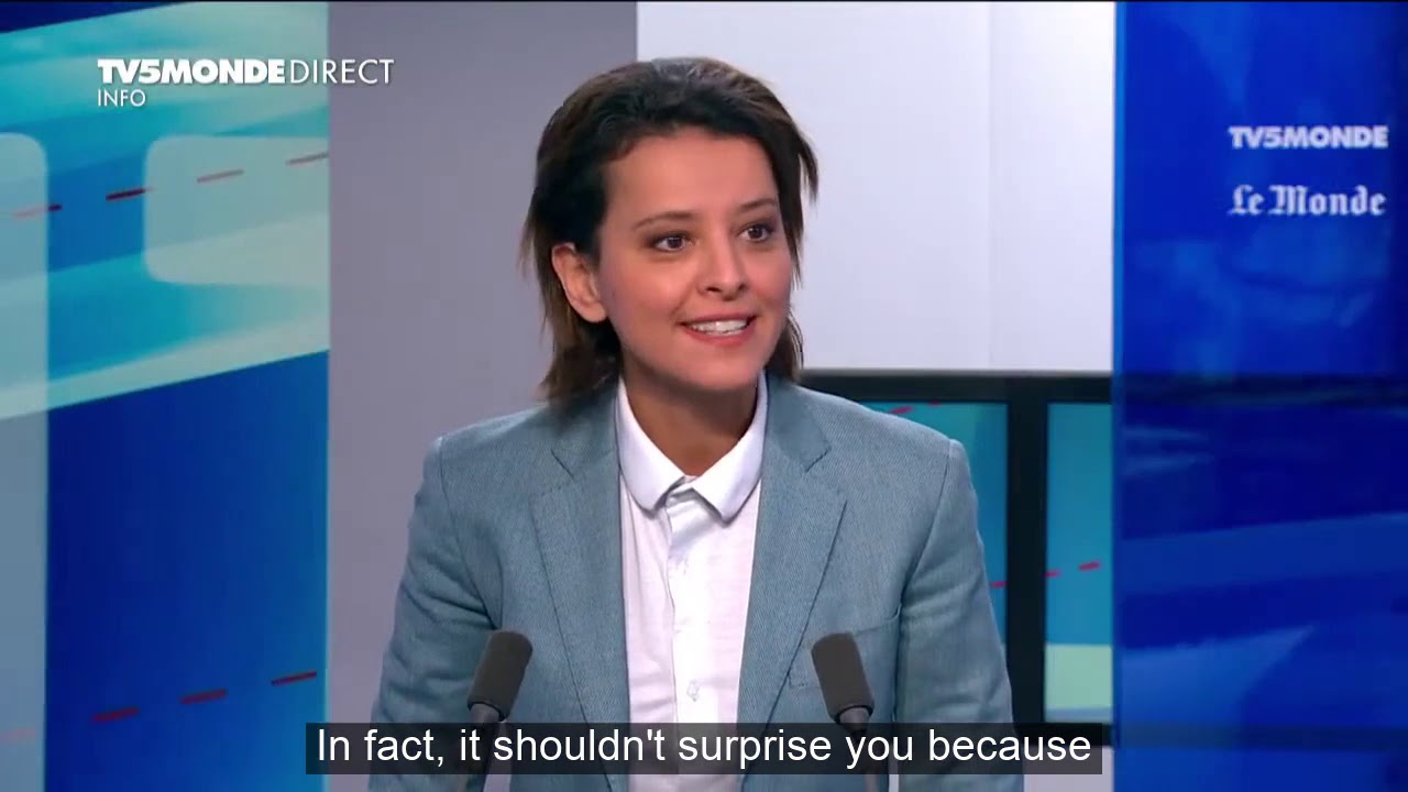 Najat Vallaud-Belkacem présente l'ONG ONE dont elle est Directrice France - TV5Monde