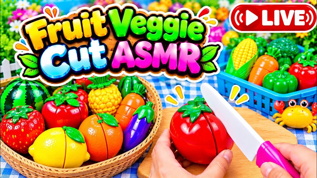 Dreamy Fruit ASMR Sweet Sounds 🍓