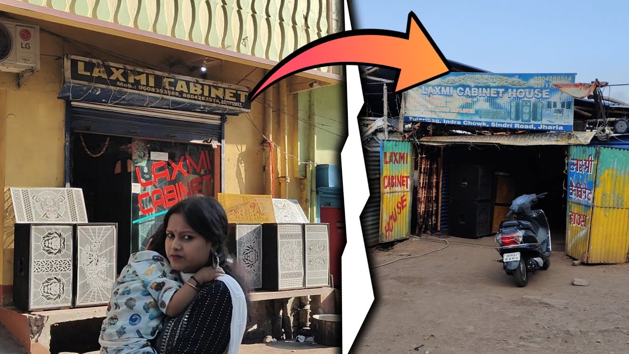 laxmi cabinet jharia dhanbad jharkhand borapatti to Indra chowk Full review | #dj_army_setup