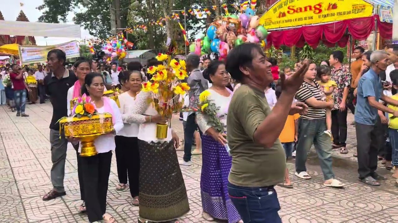 Lễ Dâng Y kathina tại chùa tắc gồng ngày 28/10/2025 #khmersoctrang 