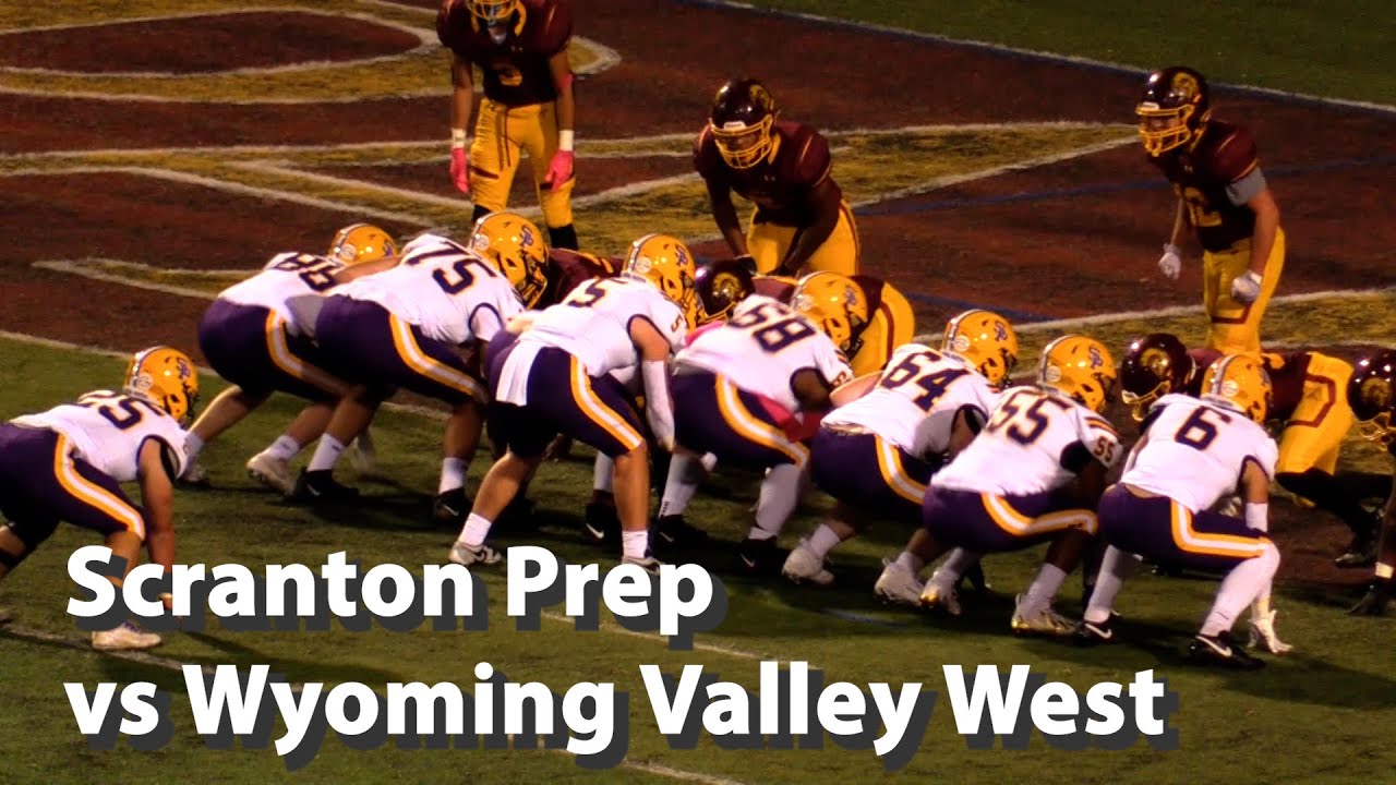 Scranton Prep vs Wyoming Valley West Football 10/20/2023