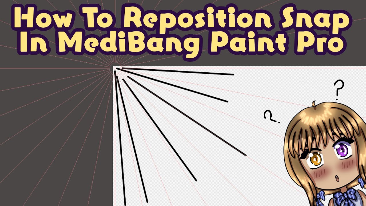 How To Reposition / Move Snap In MediBang Paint Pro! Art Tutorial!
