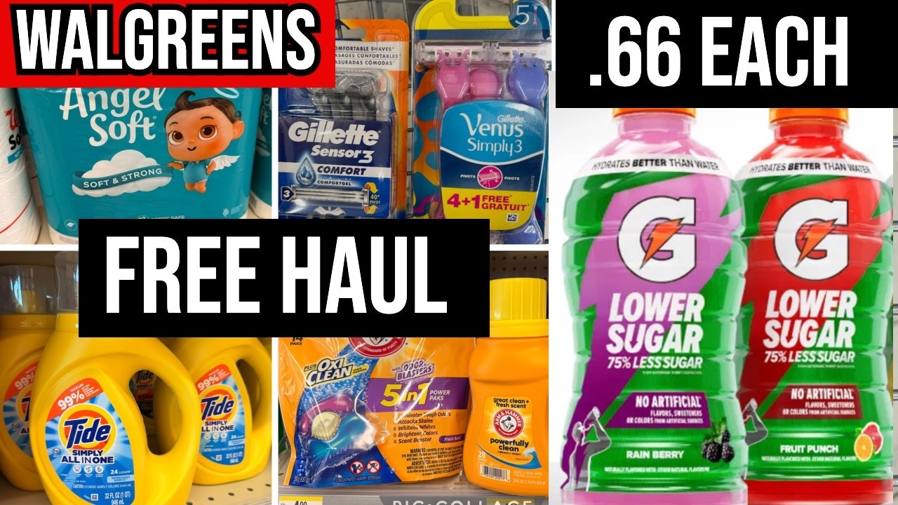 Walgreens **$25 BASKET FREEBIES** EASY INSTORE DEALS!