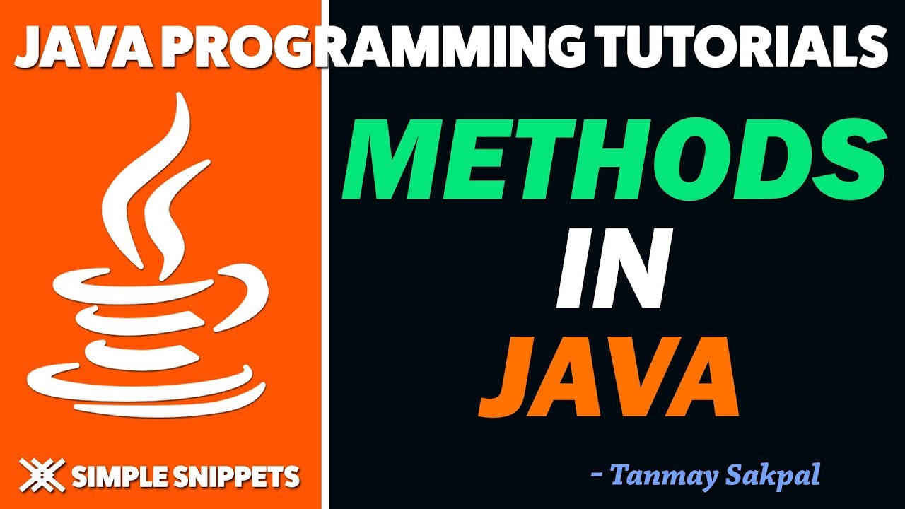 Методы в Java | Введение | Объявление и вызов метода в Java