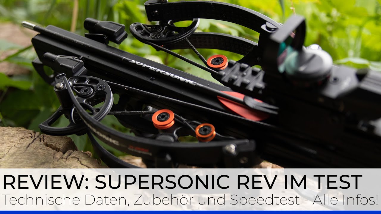 Die Revolution geht weiter! 🔥 Die Supersonic REV Armbrust von X-BOW fma im großen Review 🔥