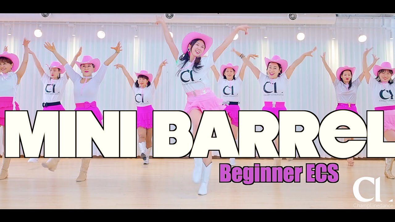 [일요강사동호회] Mini Barrel Linedance | 미니 바렐 라인댄스 | Bginner | 챔프라인댄스 | 인턴쉽강사 원선희(휘경) | 선릉역 010 8833 4921