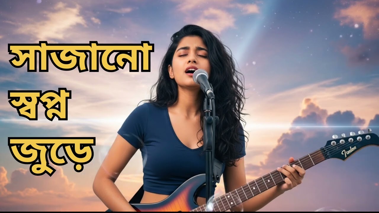 সাজানো স্বপ্ন জুড়ে | Female Rock version  | Tribute to Ayub Bachchu 🎸