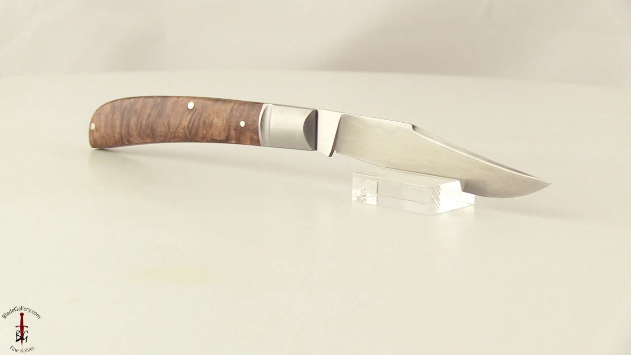 Flush End Slip Joint with Briar Burl