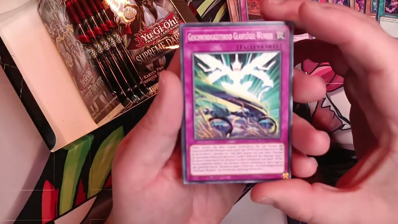 Supreme Darkness Display-Opening Yu-Gi-Oh!