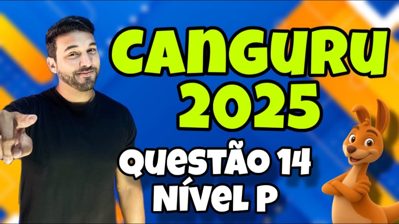 RESOLUÇÃO OLIMPÍADA CANGURU DE MATEMÁTICA 2025 - NÍVEL P - HÁ 12 ESTUDANTES EM UMA FILA...