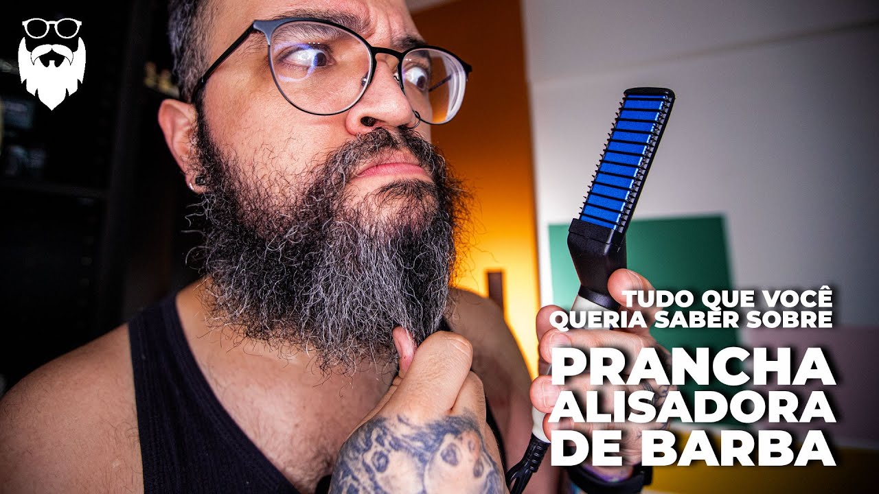 #BARBISTASBRASIL EP52: PRANCHA ALISADORA DE BARBA - TUDO QUE VOCÊ SEMPRE QUIS SABER!