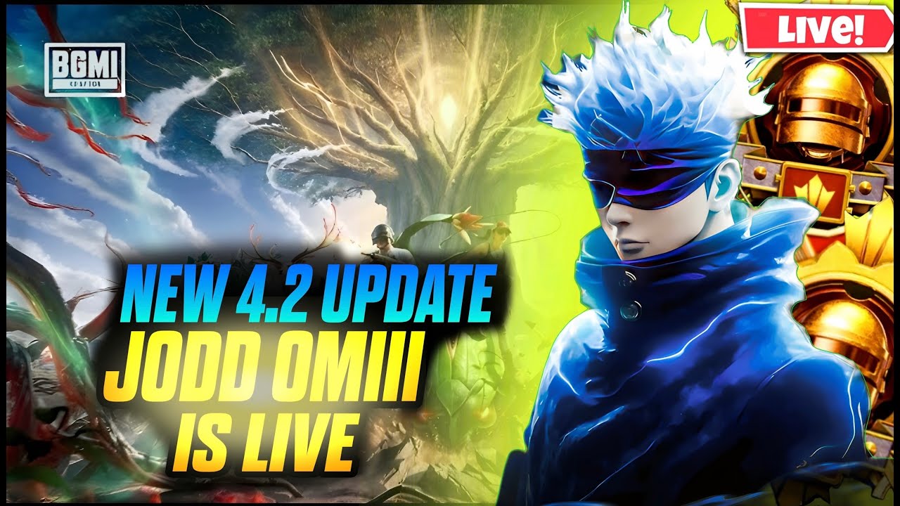 JODD OMIII IS LIVE | 4.2 NEW UPDATE | BGMI LIVE STREAM | RUSH GAMEPLAY |